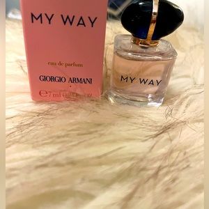 NEW Giorgio Armani My Way Women's Eau de Parfum 7mL 0.24 fl. oz.